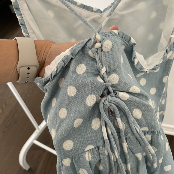 Zara bleu dress - Picture 4 of 4